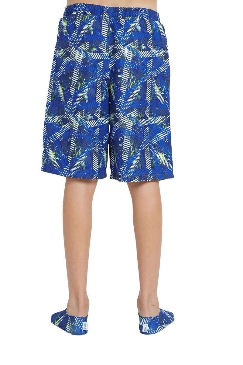 COEGA SUNWEAR  COEGA  Boys Youth Boardshorts - Grey Blue Stripes for Men | Best Price UAE